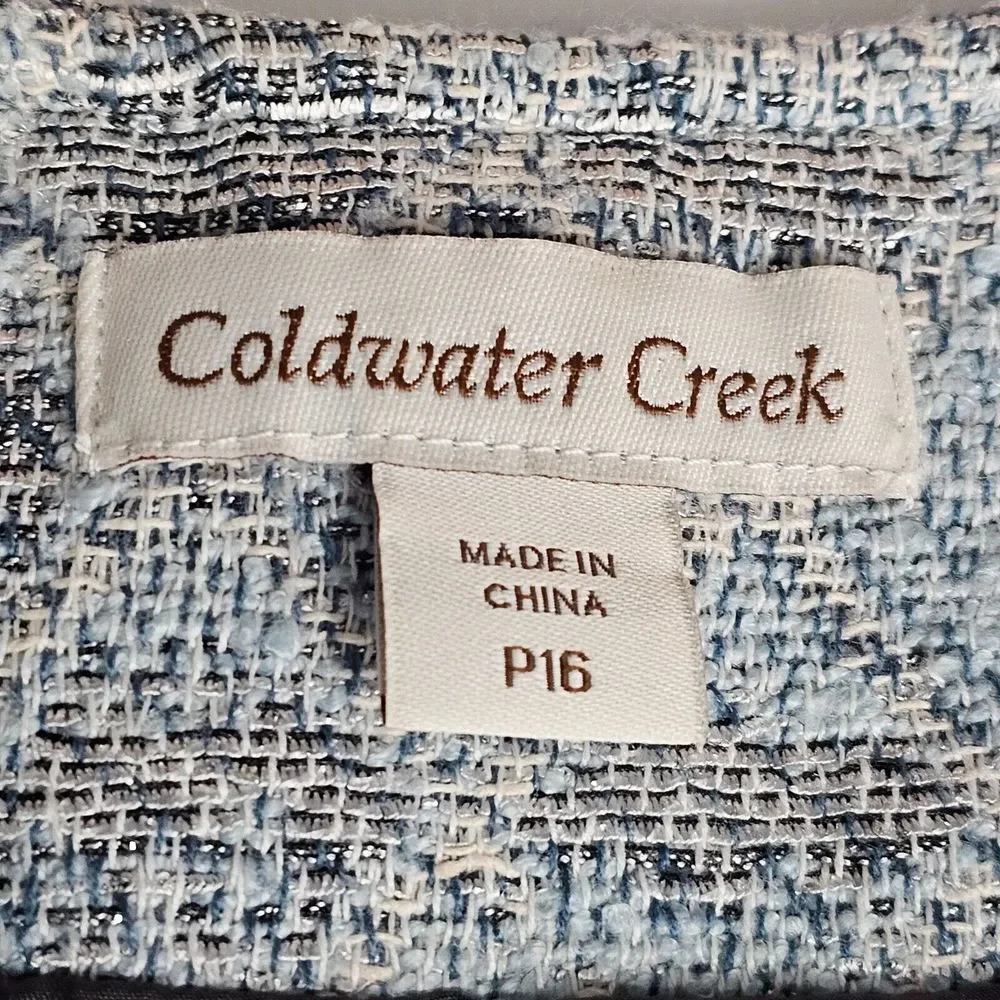Coldwater Creek sleeve sz